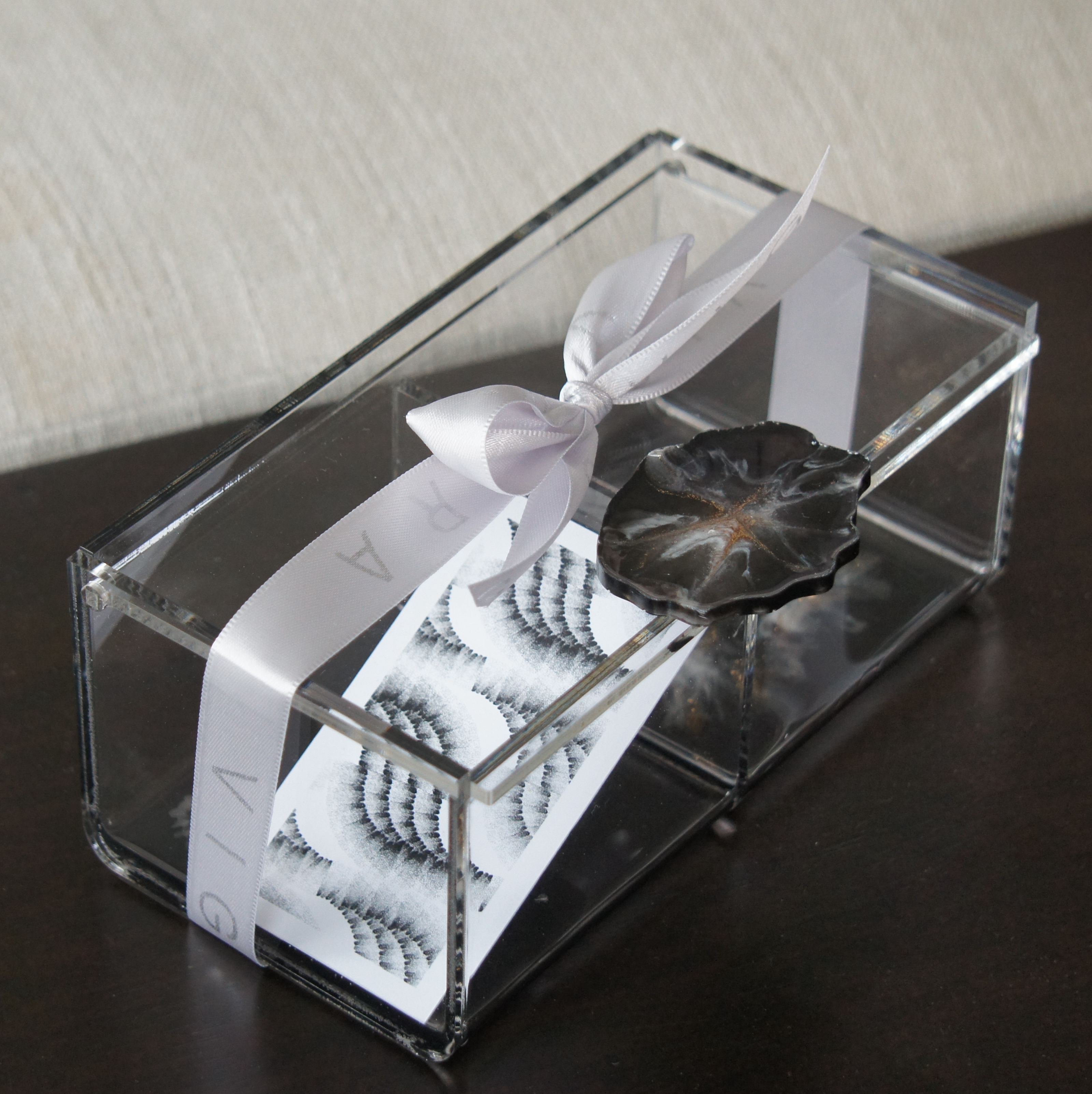 Caja Acrílico con Separación